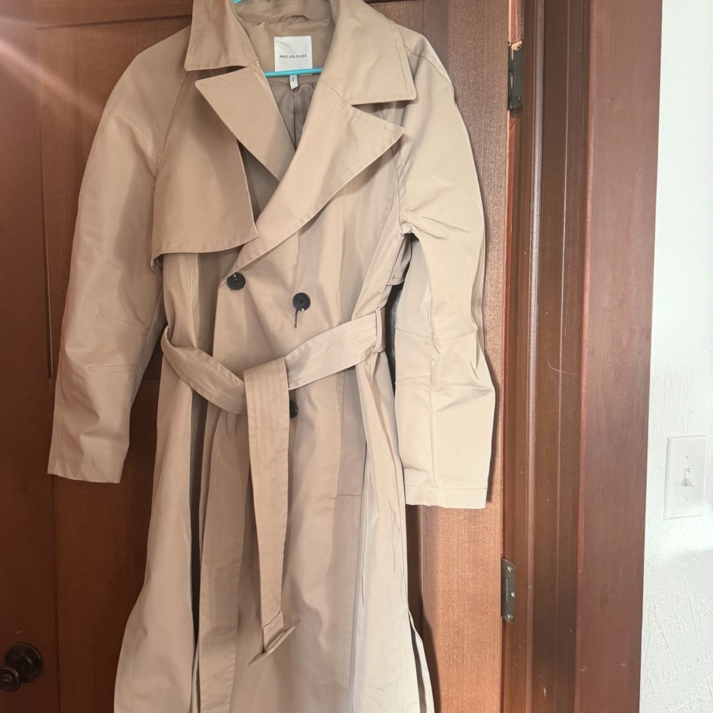 Avec Les Filles Tan Jacket